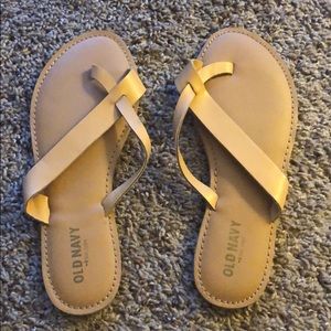 Old Navy Nude Sandals 7